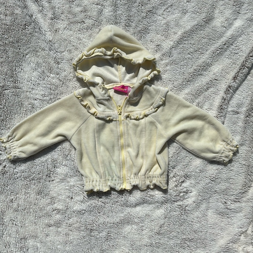 VINTAGE Little Lindsey Zippered Sweathshirt